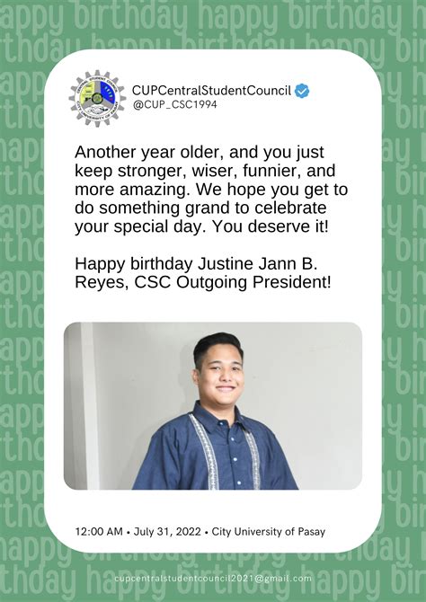 CUP Central Student Council .